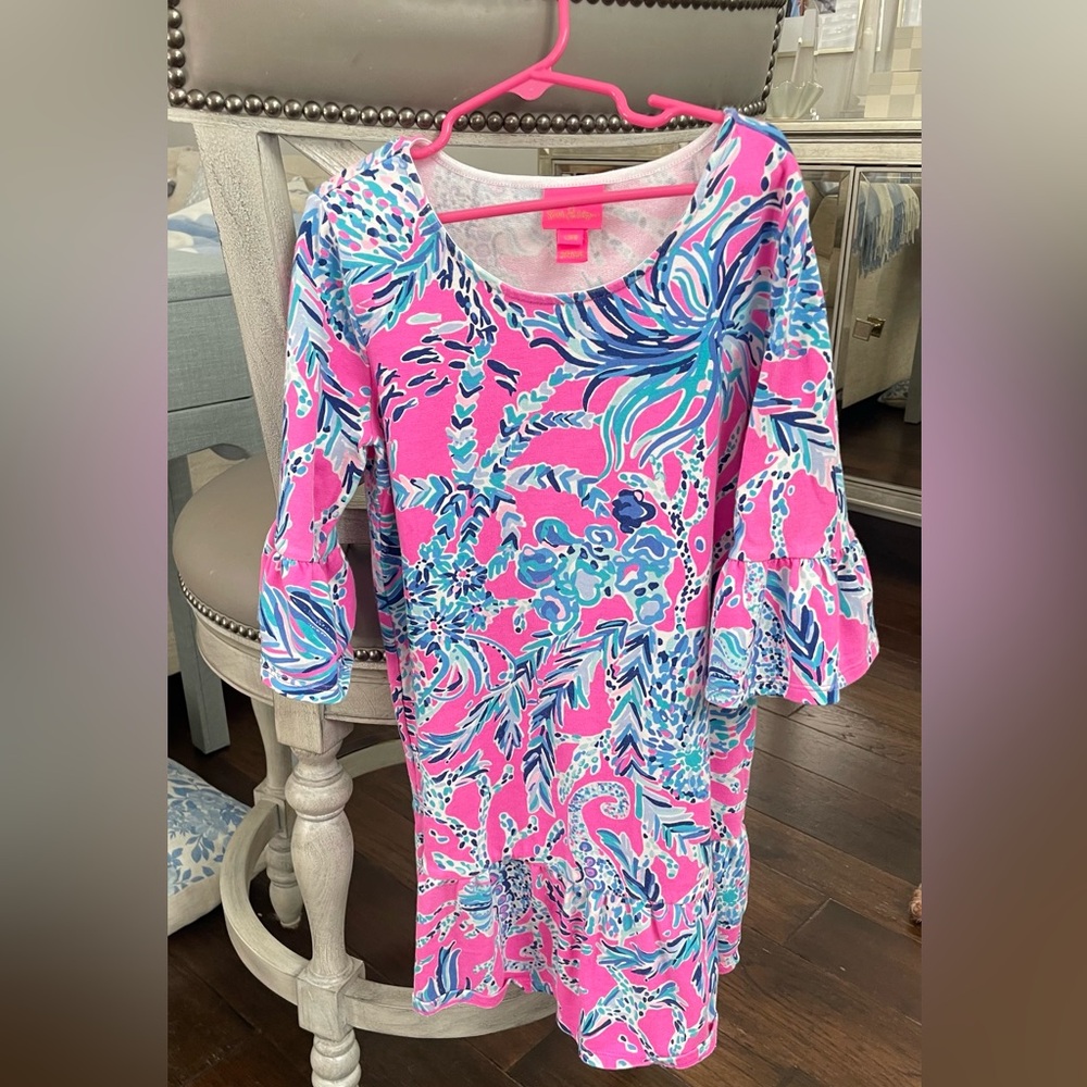Lilly Pulitzer girls bell sleeve dress